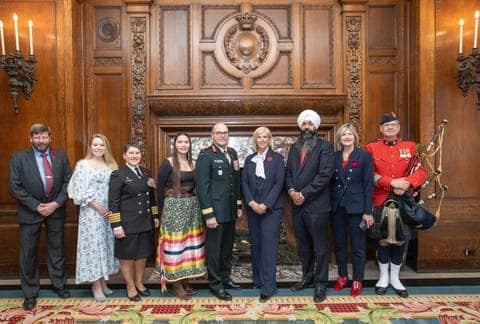Photo from Salute to Service and Security: Honouring our Veterans